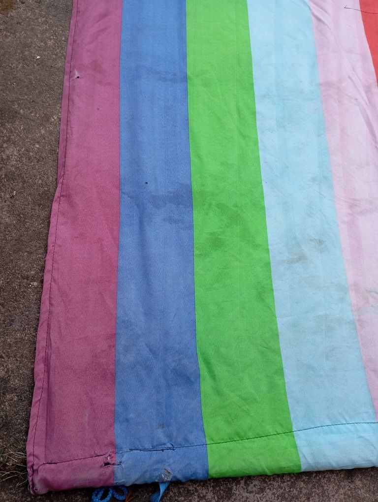 Kolorowy parawan plażowy 4,7m x 1m