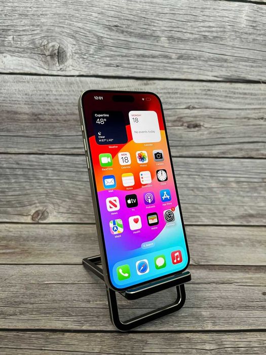 IPhone 15 pro max white 256gb!!! NEVERLOCK!З США!! 91%