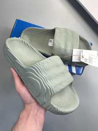 ORIG Тапки Adidas Adilette 22 нові хакі оригінал зелені шльопанці