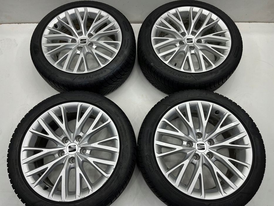 seat leon 4 iv 5fa felgi koła zimowe 7.5jx17 et46 5x112 225/45/17 xl