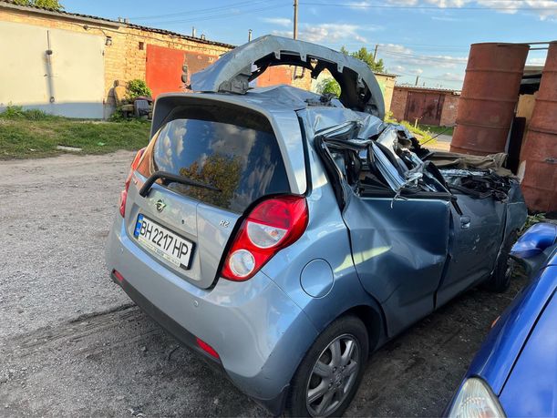 Крышка багажника равон р2 ravon r2 chevrolet spark разборка шрот злом