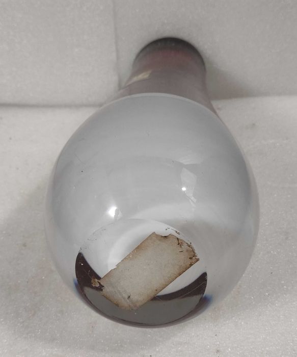 Jarra em vidro / Cristal feita à mão pela JASMIM