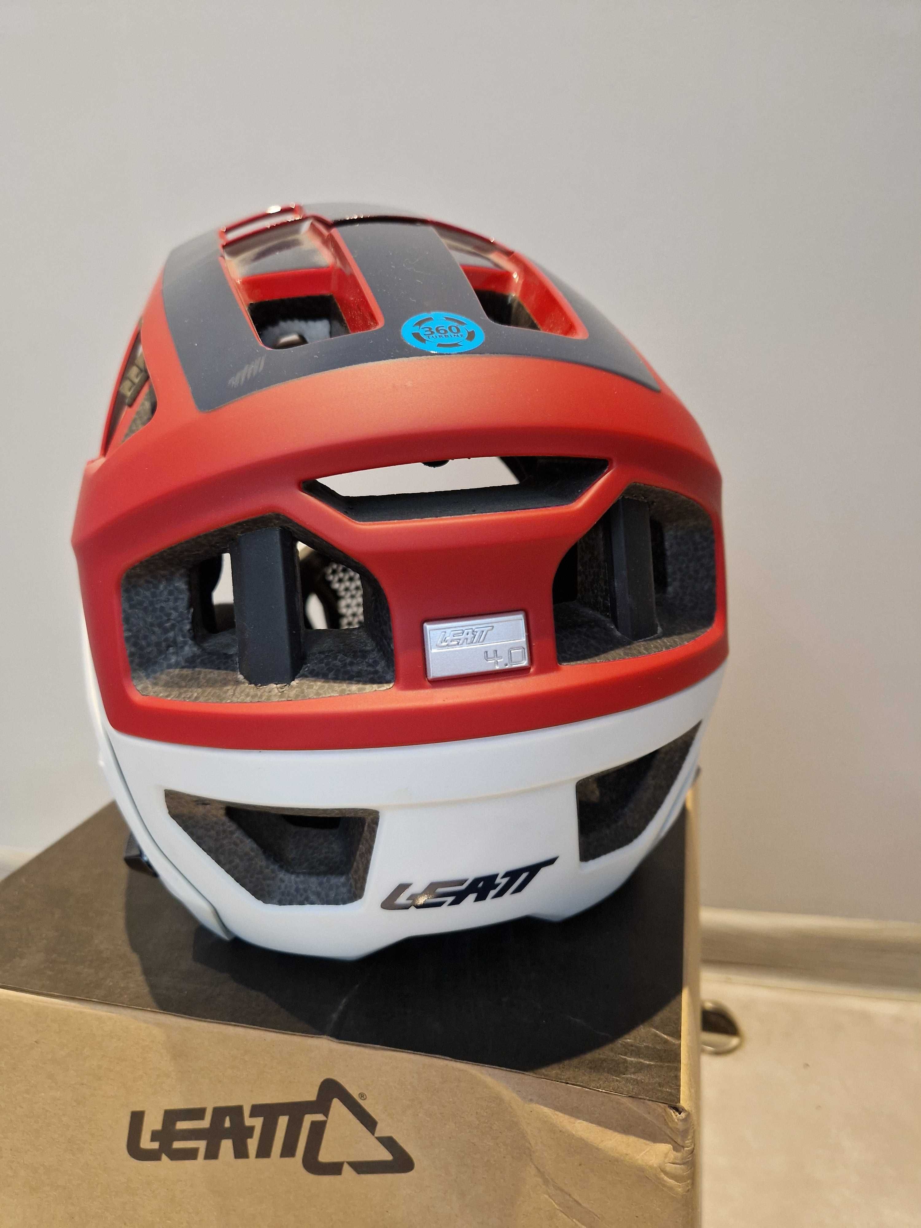 Kask Leatt 4.0 Enduro,rowerowy odpinana szczeka rozm.S