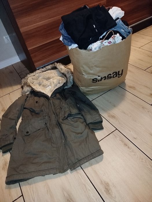 Mega paka ubrań damskich r M/38 plus kurtki