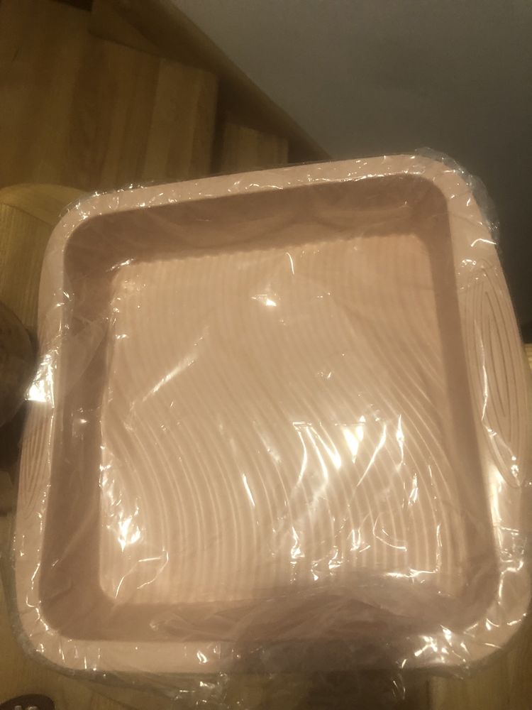 Kwadratowa silikonowa forma do ciasta