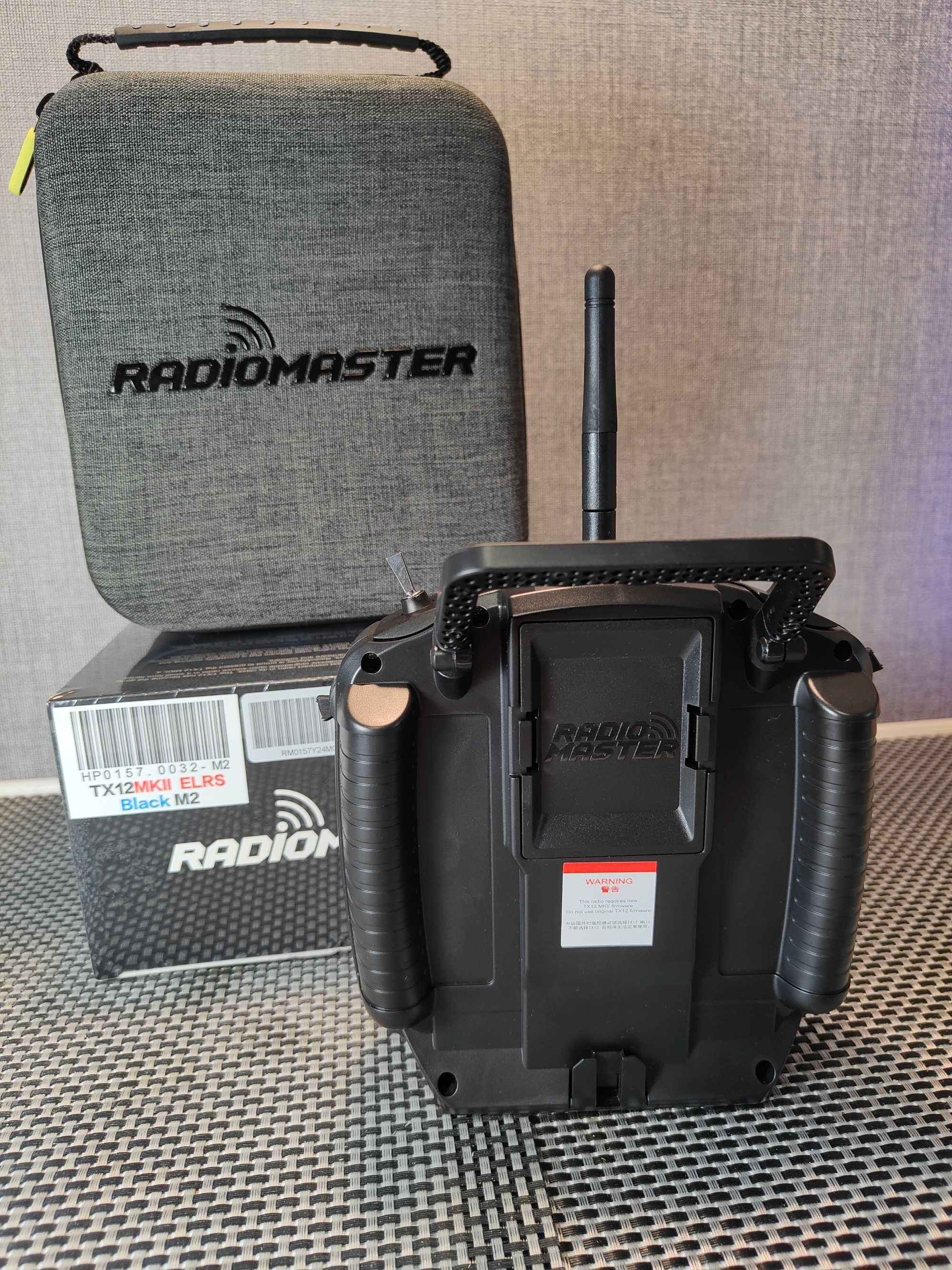 Radiomaster TX-12 ERLS MKII MK2 пульт, кейс, акуми, ремінець газ зліва