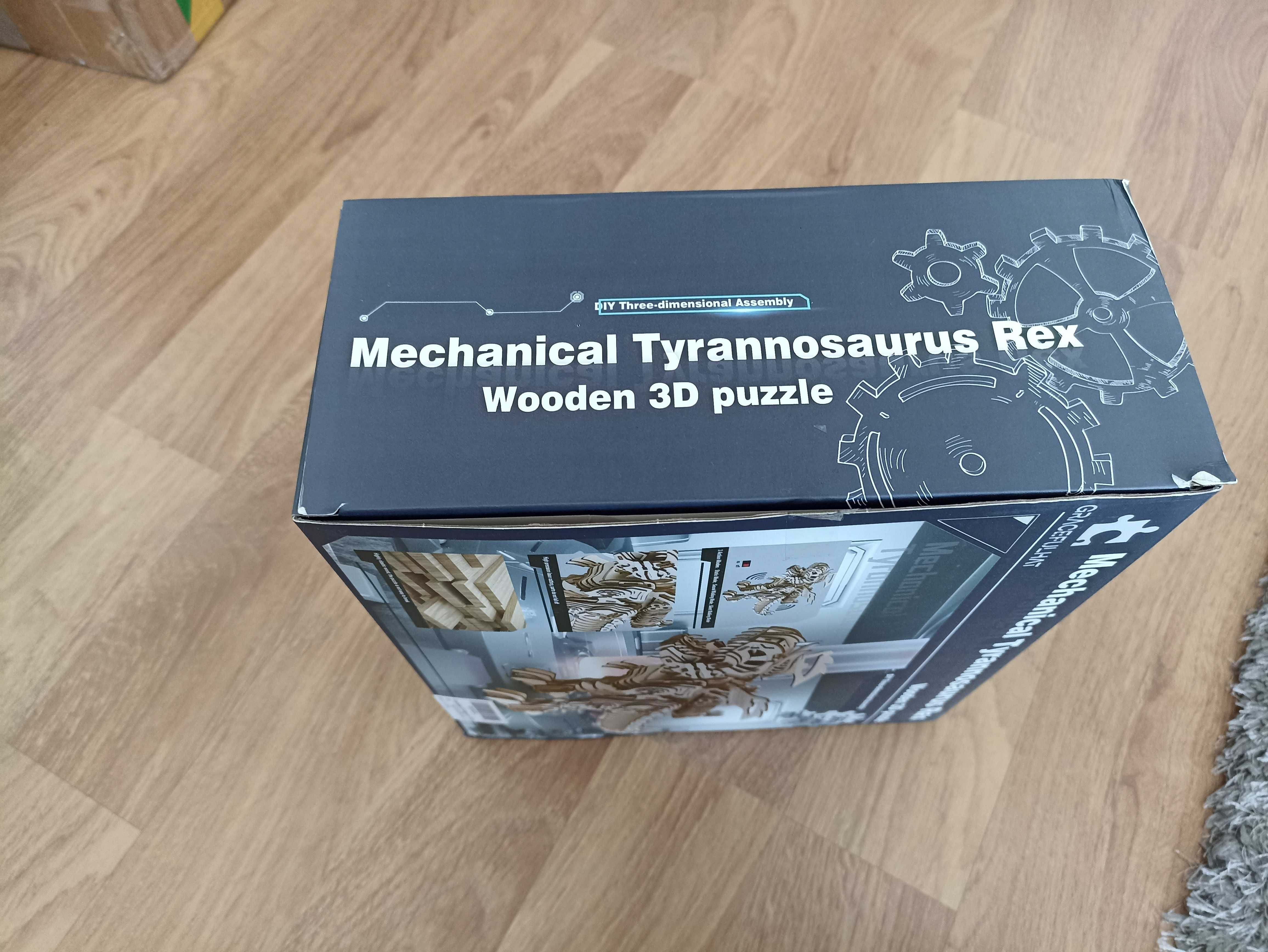 Puzzle T-Rex Mecânico