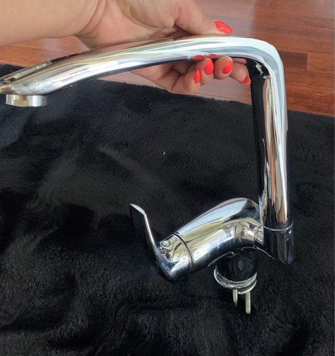 Bateria kuchenna chrom zlewozmywakowa