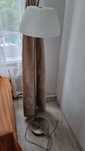 Lampa 150 cm srebrna ppdstawa