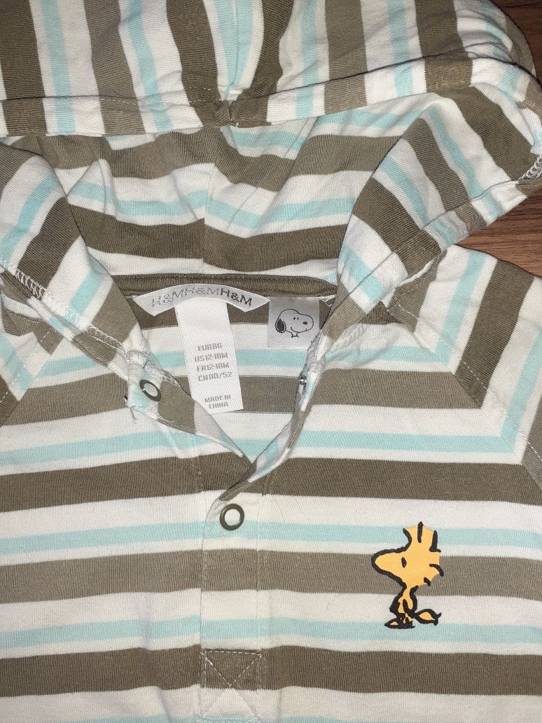 Rampers pajacyk krótki rękaw H&M 86