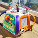 Дитячий музичний розвиваваючий мультибокс hola toys