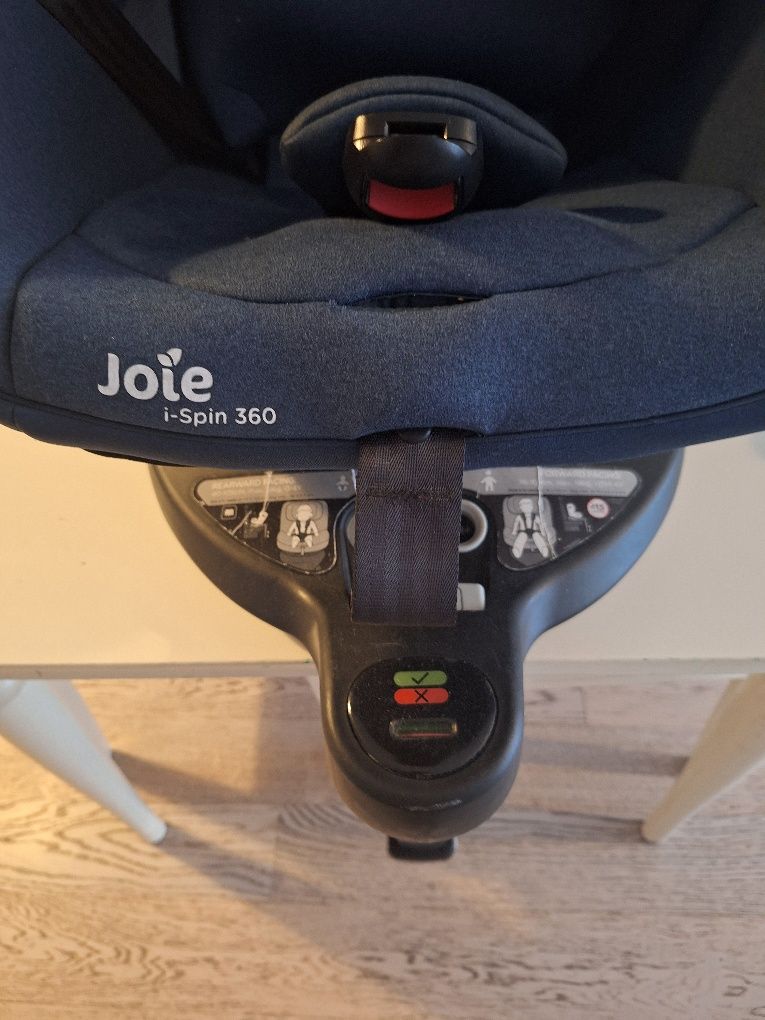 JOIE I-SPIN 360 I-SIZE fotelik obrotowy dla dzieci 40-105 cm. 0-18 kg