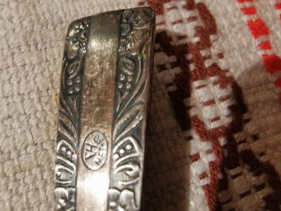 Vintage PRL komplet 6 łyżeczek do herbaty posrebrzanych Hefra