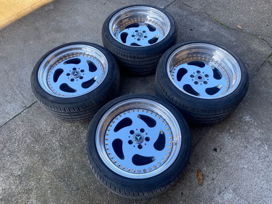 Felgi Schmidt Tracer Tech 2 skręcane 3tlg Mercedes SEC W126 R129 18”