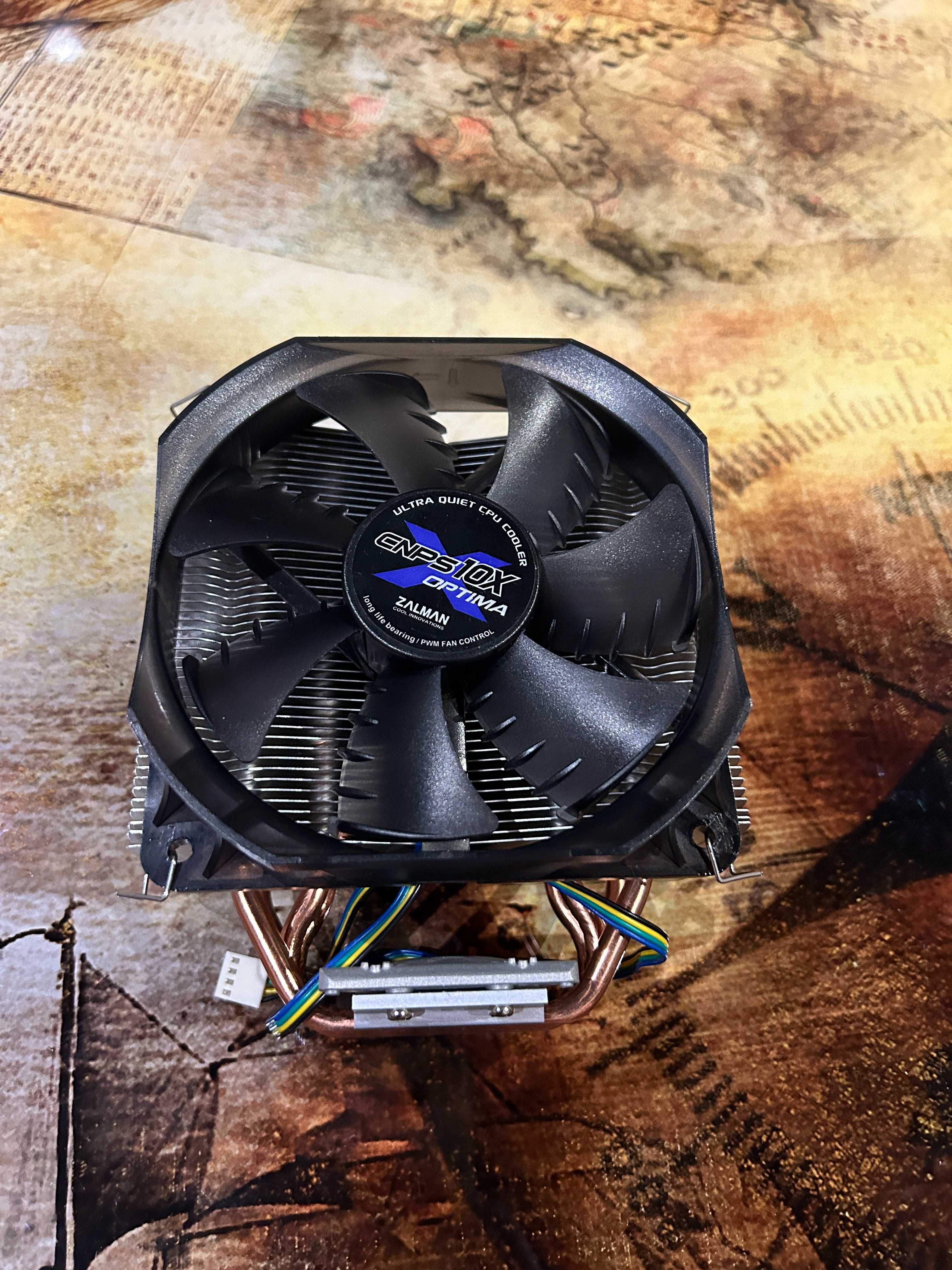 Кулер Zalman CNPS10X Optima Intel AMD 1151/ 1155/ 1200/ AM2/ AM3 LED