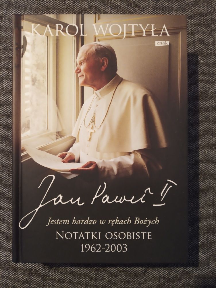 Nowa książka "Notatki osobiste 1962 - 2003" Jan Paweł II Karol Wojtyła