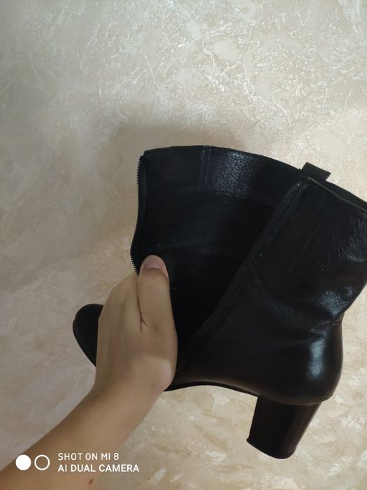 Осенние демисезонные ботинки натуральная кожа