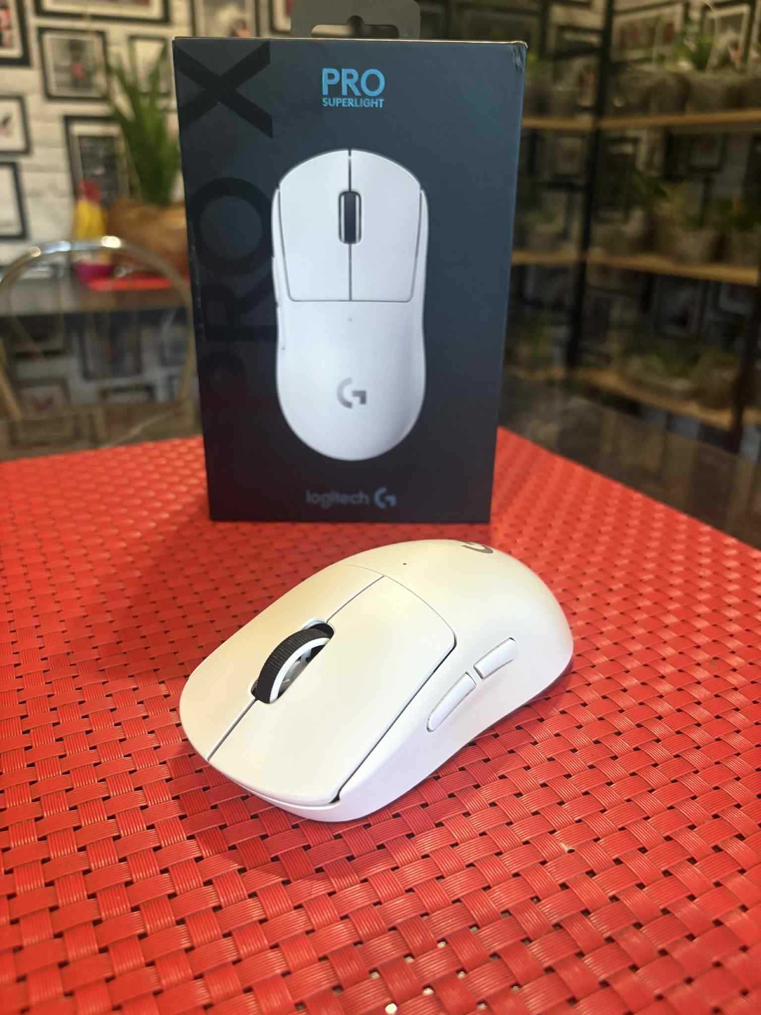 Mysz Logitech G Pro X Superlight Biała + oryginalne pudełko