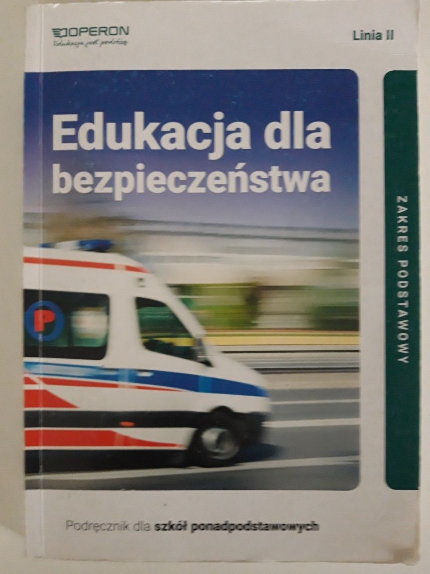 Podręcznik Edukacja dla bezpieczeństwa szkoła średnia