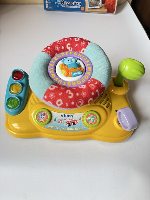 Інтерактивний руль кермо Vtech дитячий розвиваюча іграшка