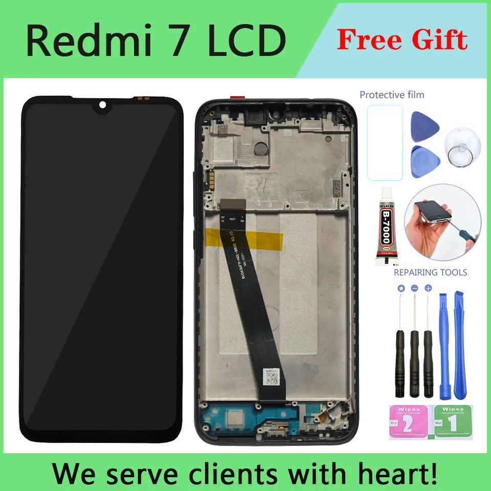 Дисплей для Xiaomi Redmi 7 Модуль/LCD/Тачскрин/Екран