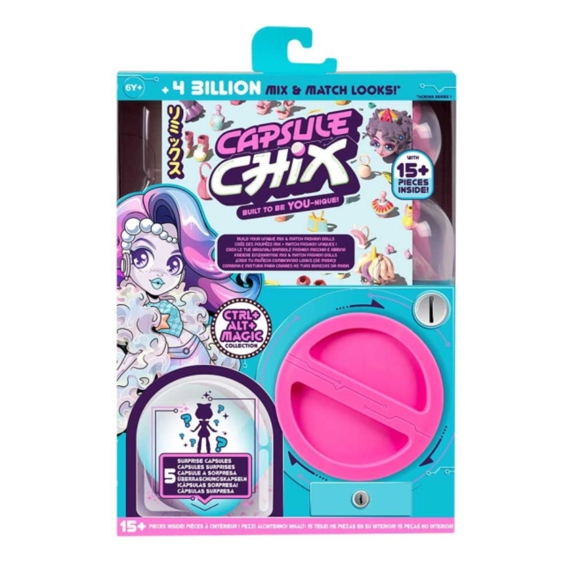 Кукла сюрприз Капсул чикс CTRL ALT Magic Moose Capsule Chix лялька ані