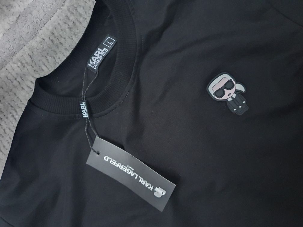 Bluza Lagerfeld nowa, kolor czarny rozmiar L