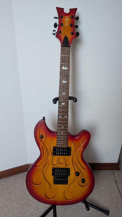 Gitara elektryczna OLP McSwain Flame