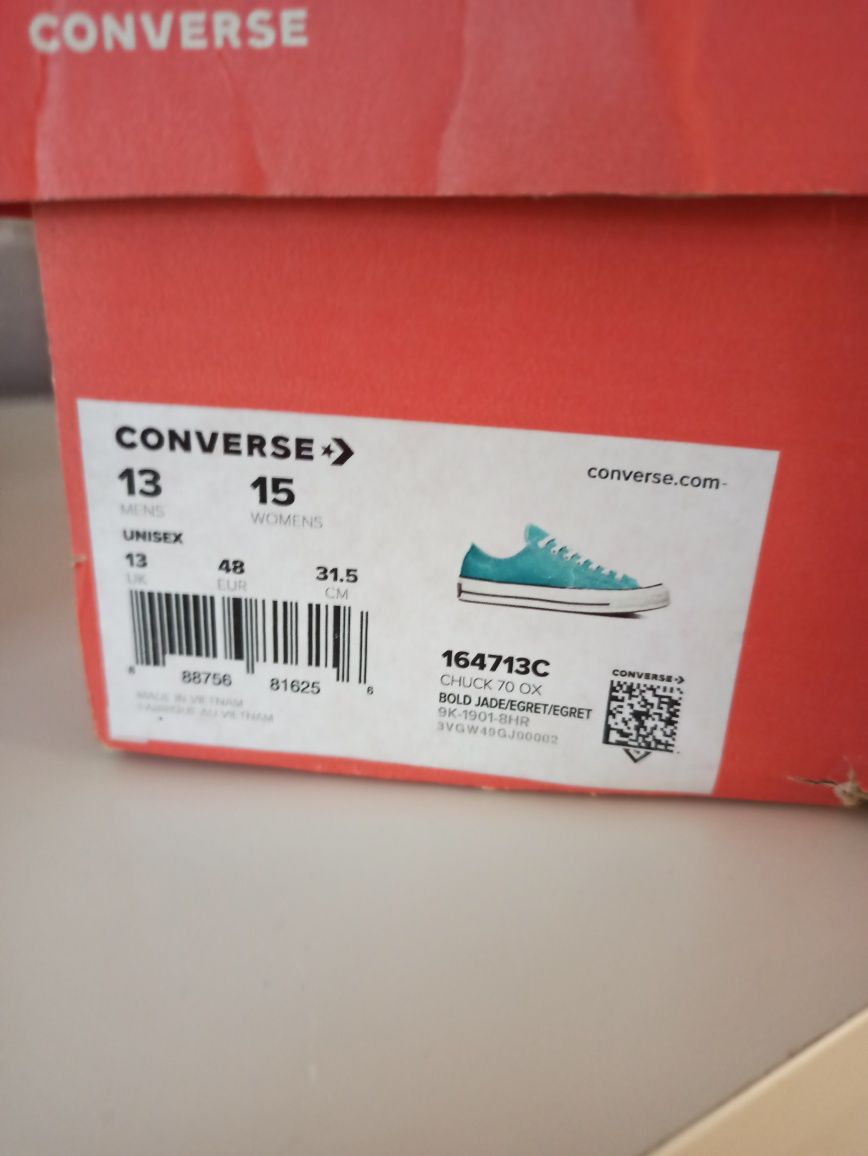 31.5 см. Converse Chuck 70 OX,  оригинал, кеды, кроссовки.