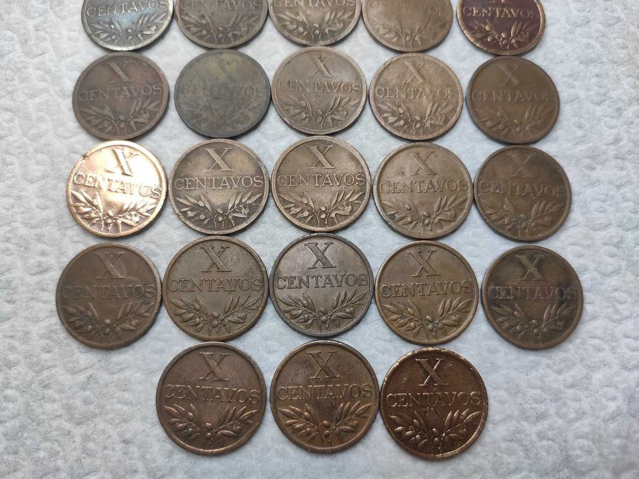 Coleção completa de X Centavos (28 moedas) #2