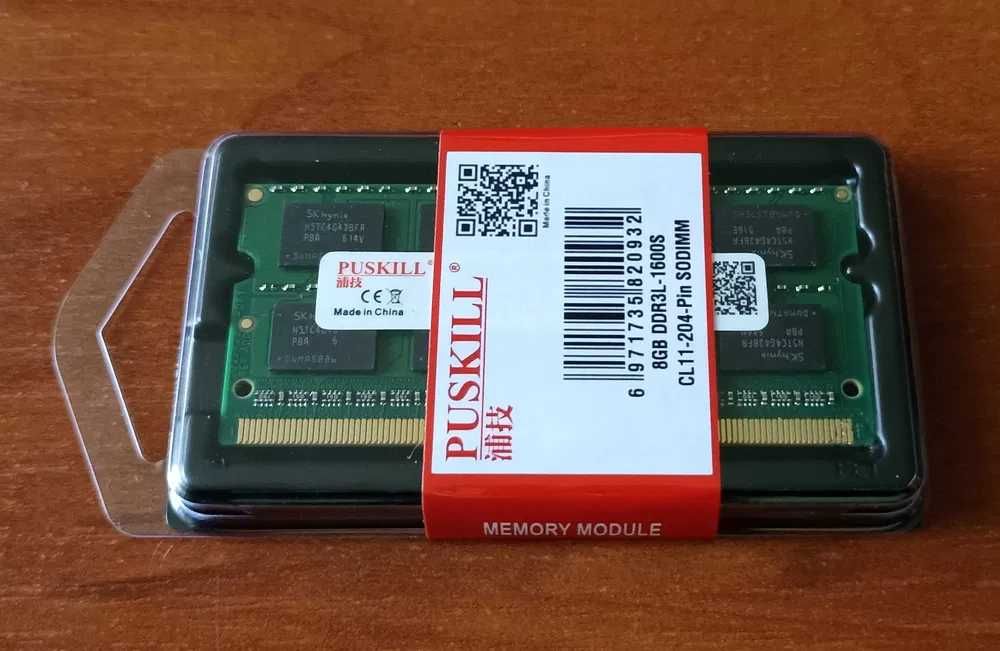 Память ноутбука 4+4, 8+8 Gb DDR3 PC3  PC3L