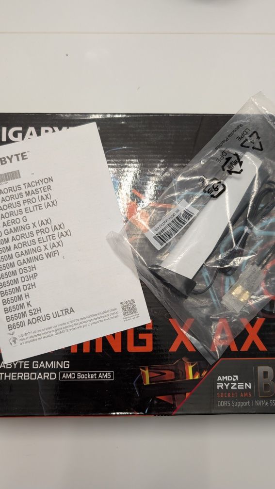 Gigabyte B650 Gaming x AX