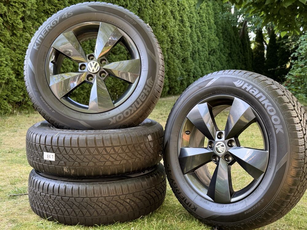Alufelgi r17 5 x 112 volkswagen tiguan passat touran JAK NOWE