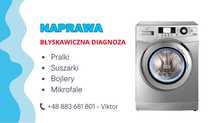 Najlepsze naprawy pralek, zmywarek.Najlepsze ceny.