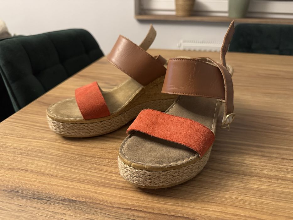 Buty Lasocki sandały na koturnie