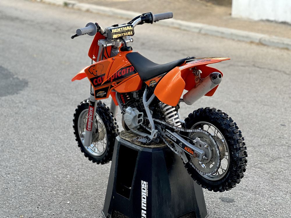 Ktm 50sx ————- nao matriculada!