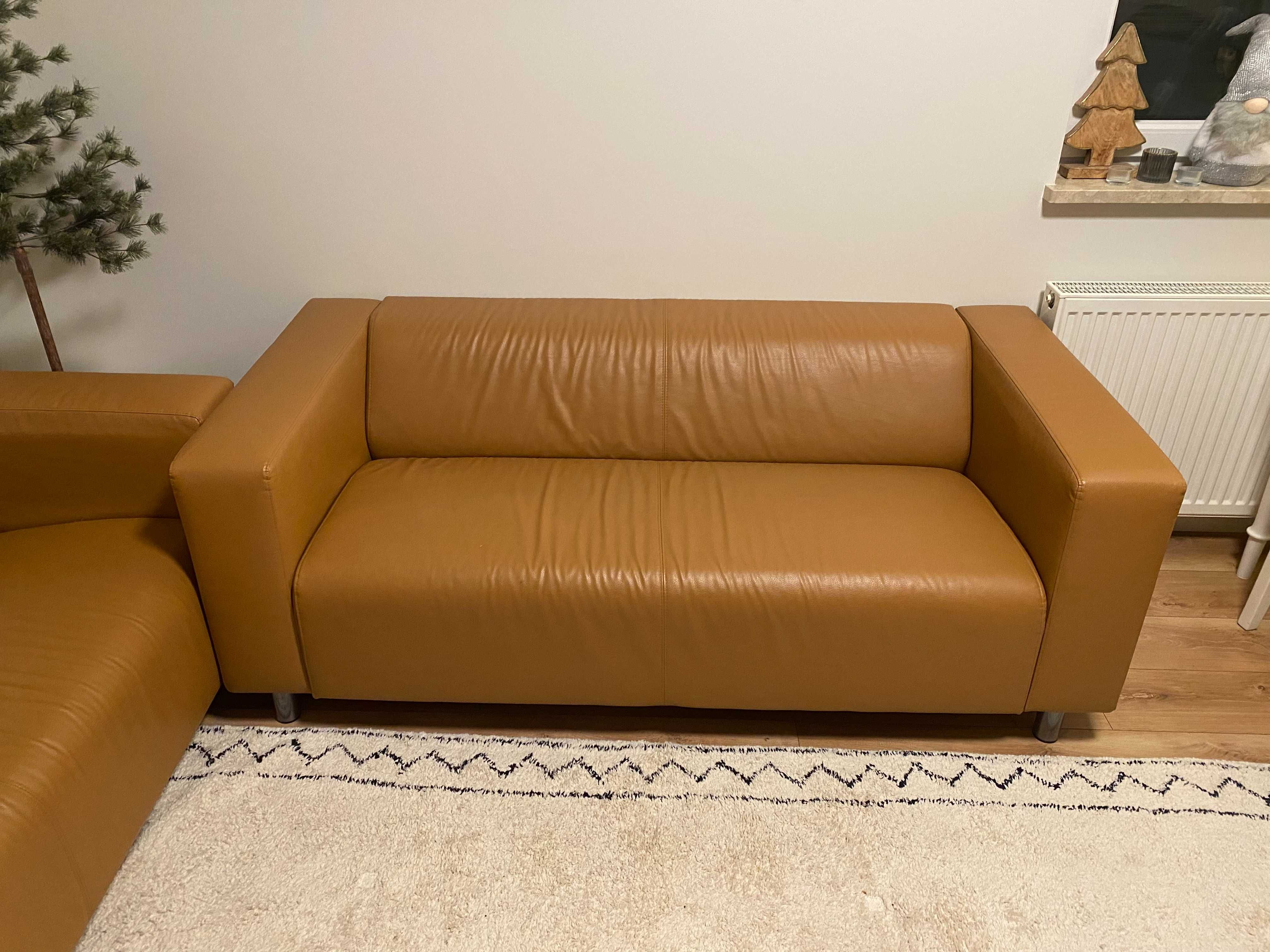 Sofa KLIPPAN ekoskóra IKEA