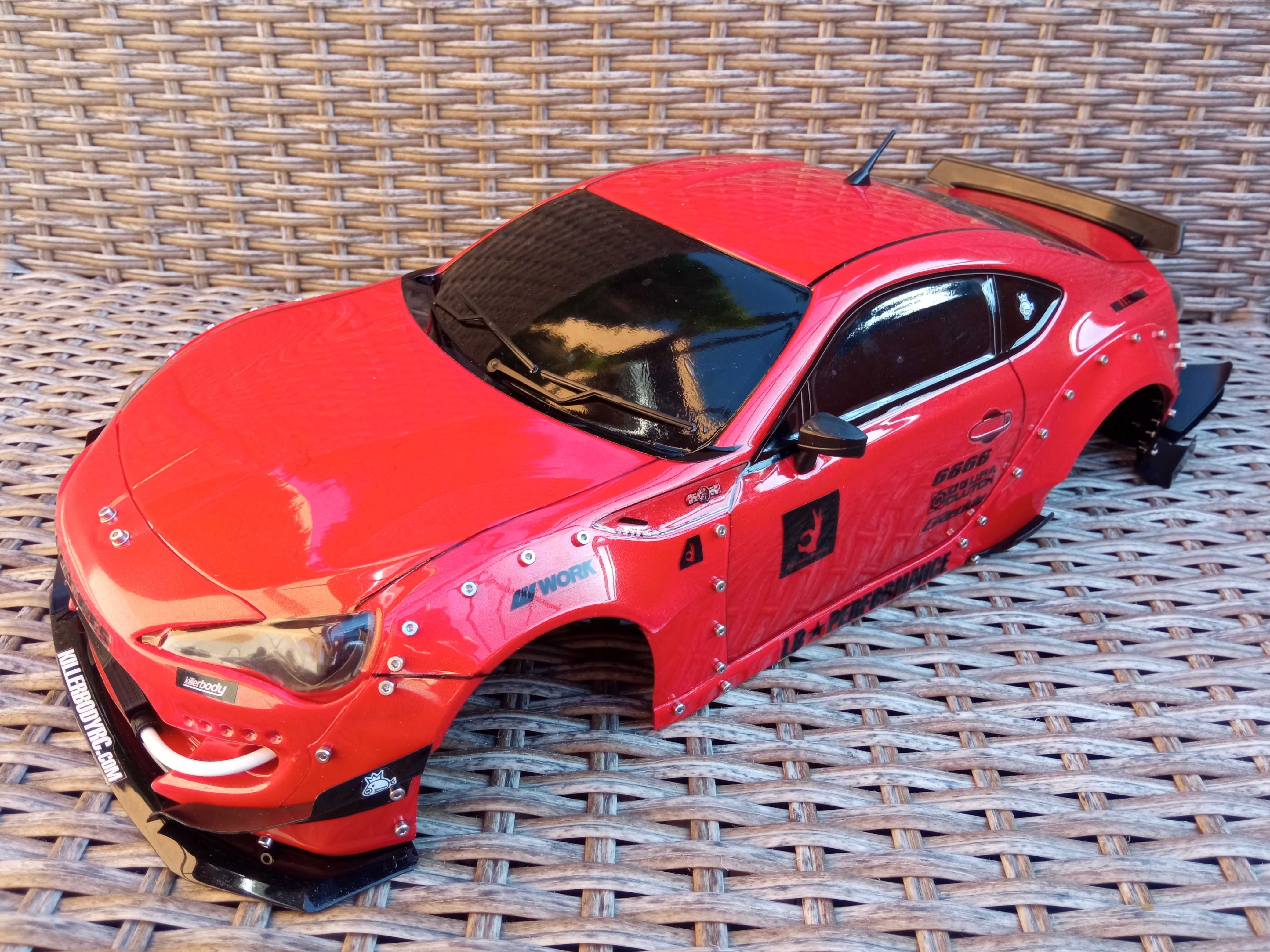 Karoseria Toyota GT86, Killerbody, LED, MST, SAKURA, YOKOMO - drift rc