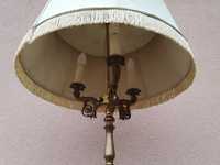 Piękna Stara Mosiężna Lampa Vintage