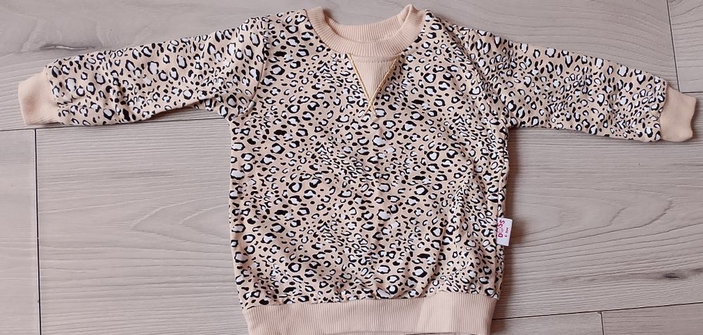 Komplet panterka 68 spodnie i bluza