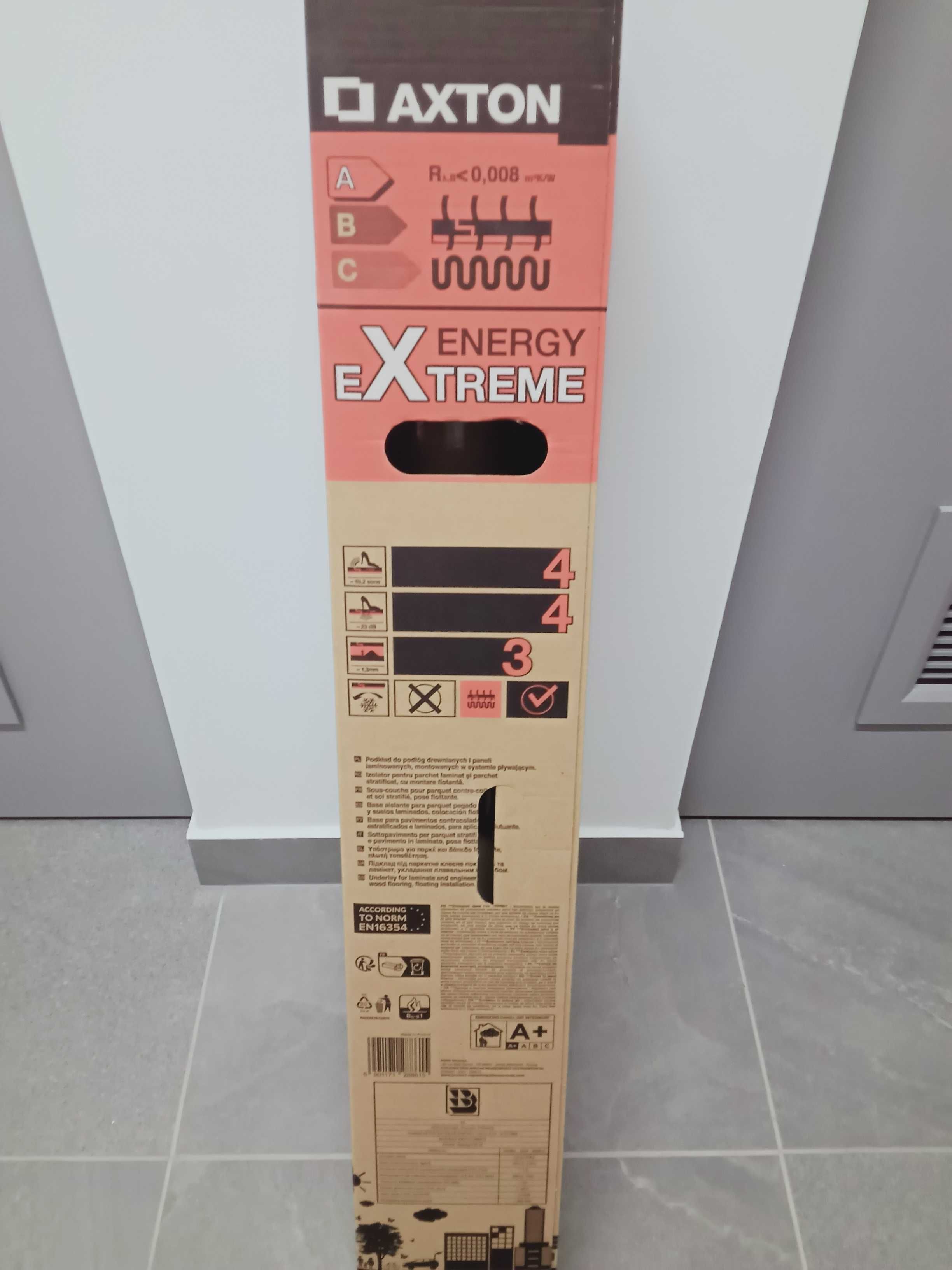 Podkład pod panele Axton Energy Extreme 1.6 mm - 6m2