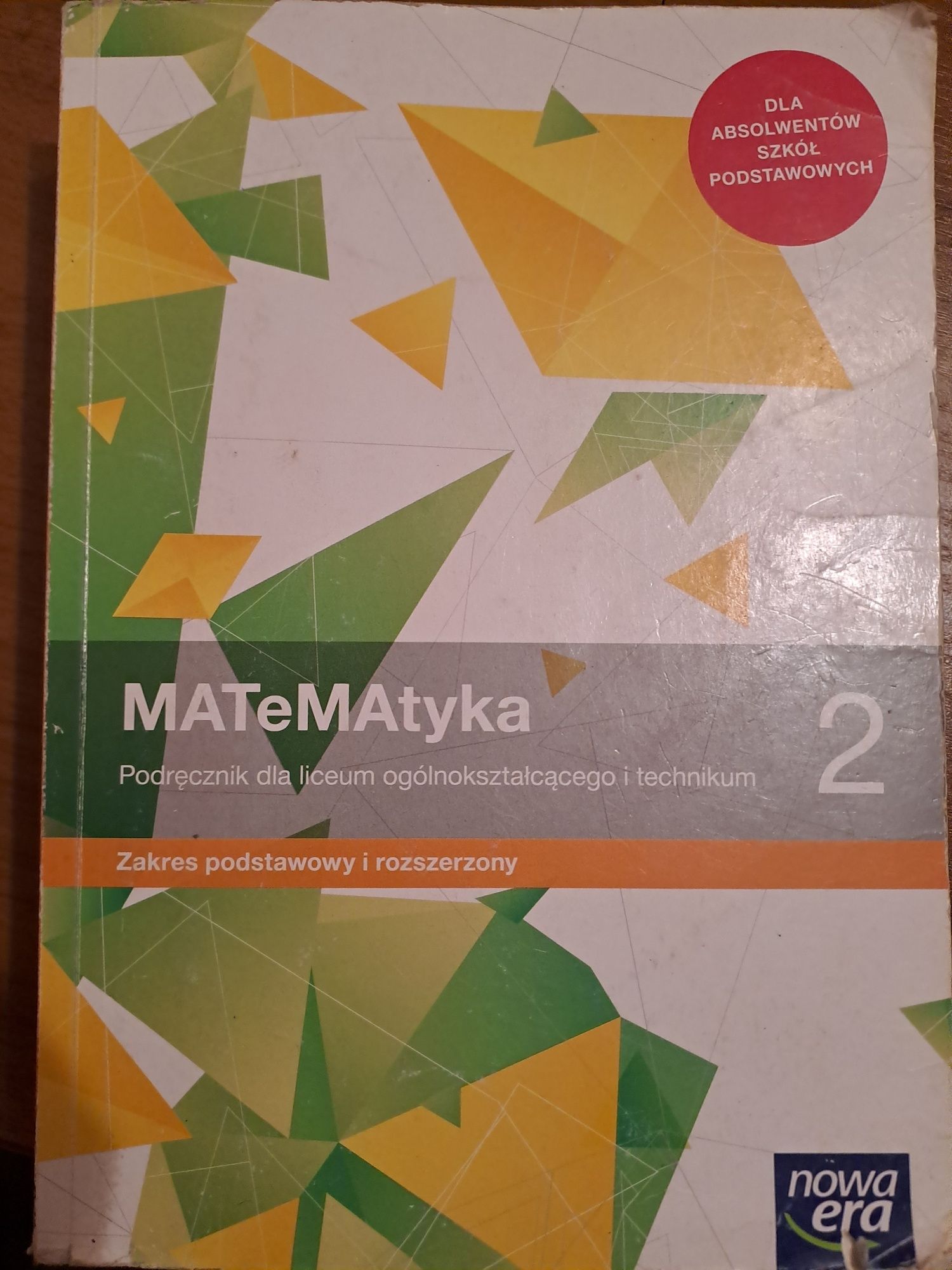 Matematyka  2 zakres podstawowy I rozszerzony