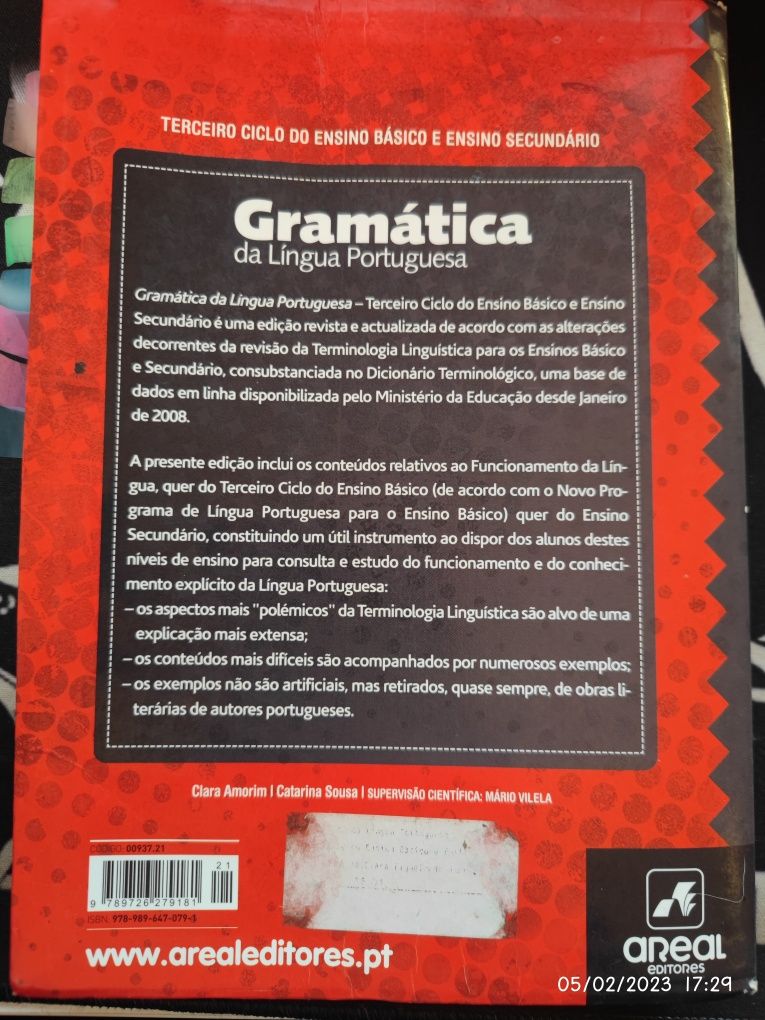 Gramática língua portuguesa