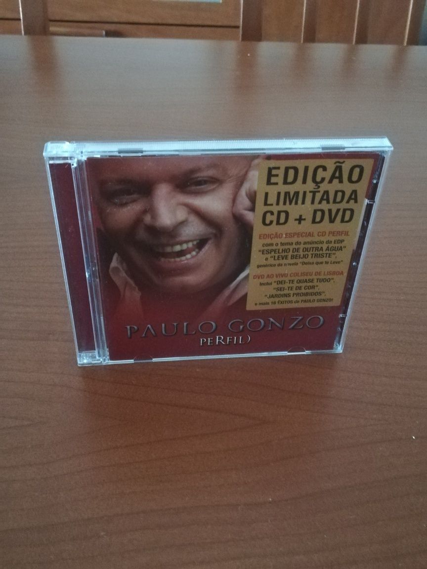CD e DVD Paulo Gonzo