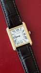 Cartier tank solo ouro 18k