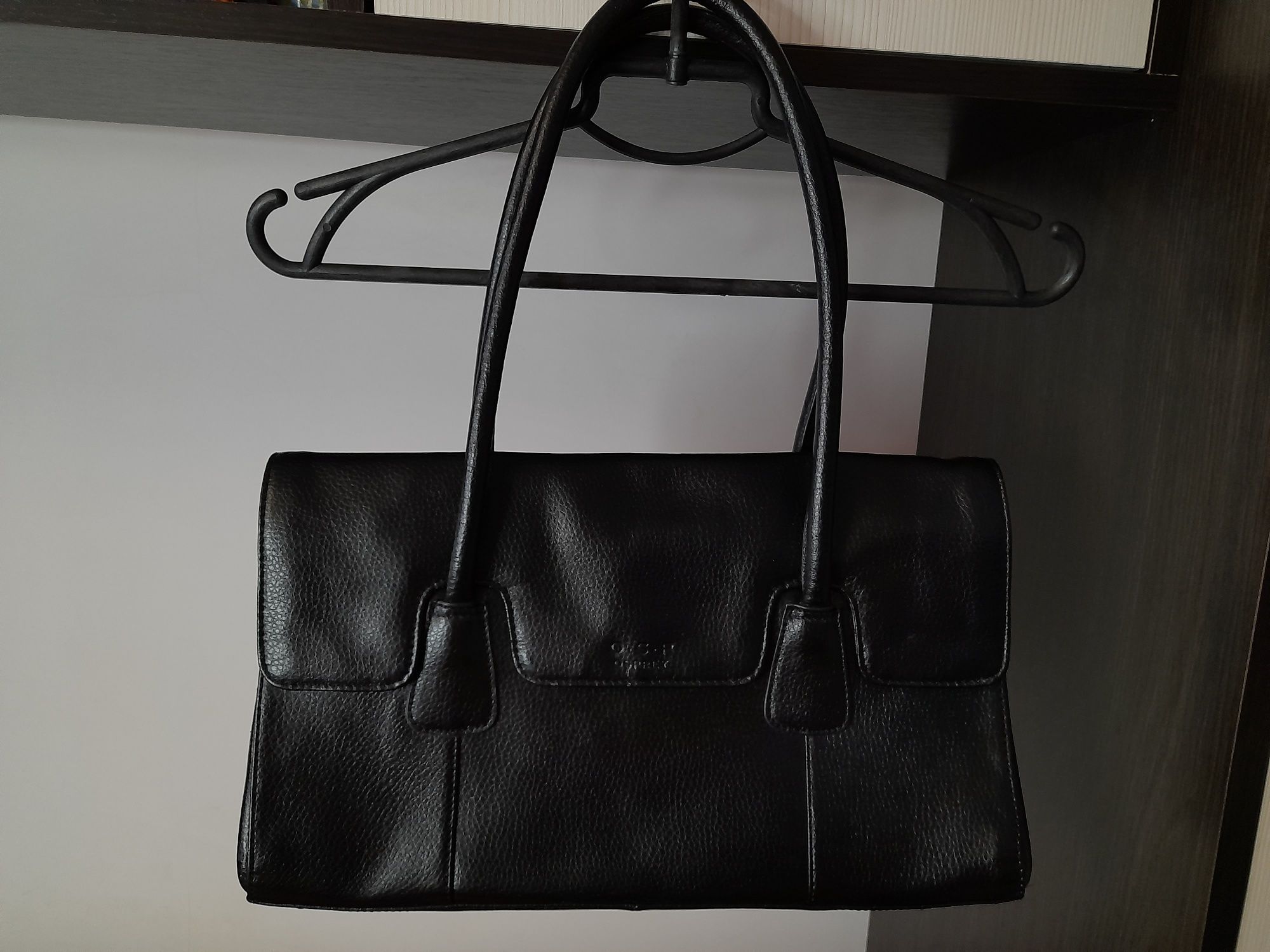 Стильная кожаная сумка Osprey оригинал черный