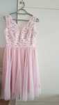 elegancka sukienka koton L