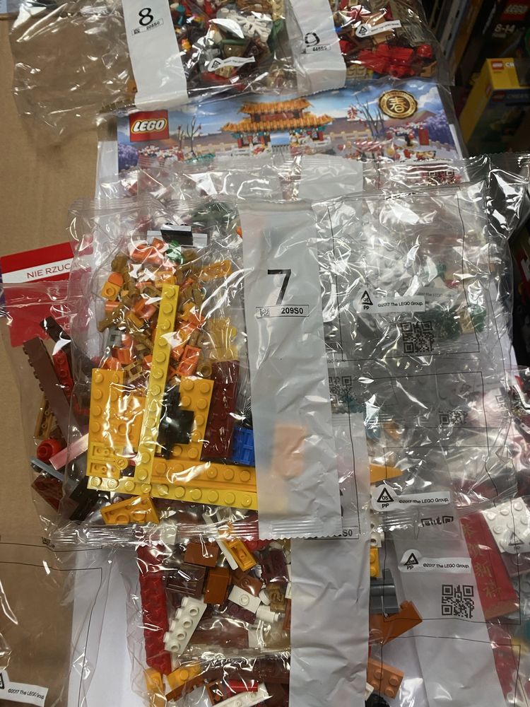 Lego 80105 - Chiński Jarmark Noworoczny - NOWE! Bez Pudełka