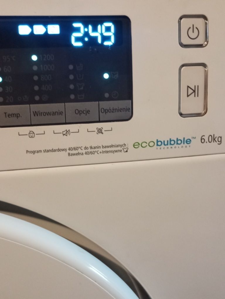 Pralka Samsung Eco bubble 6 kg