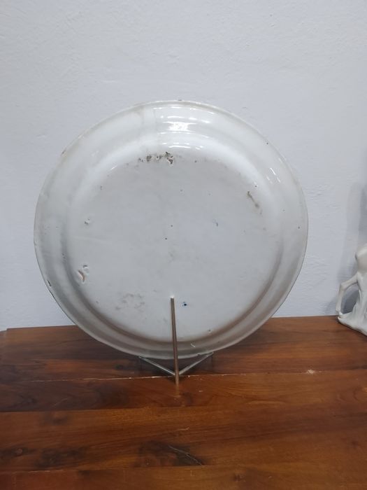 prato grande de cerâmica da Alcora.s.18